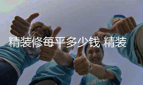 的介平多如何装修修每少钱省钱绍精装 精