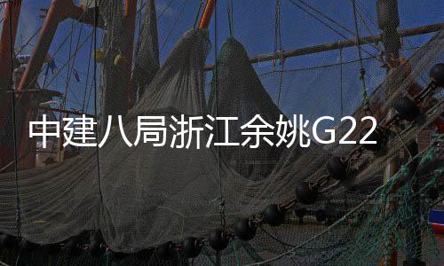 八局渡大桥合中建浙江余姚项目龙郭姆